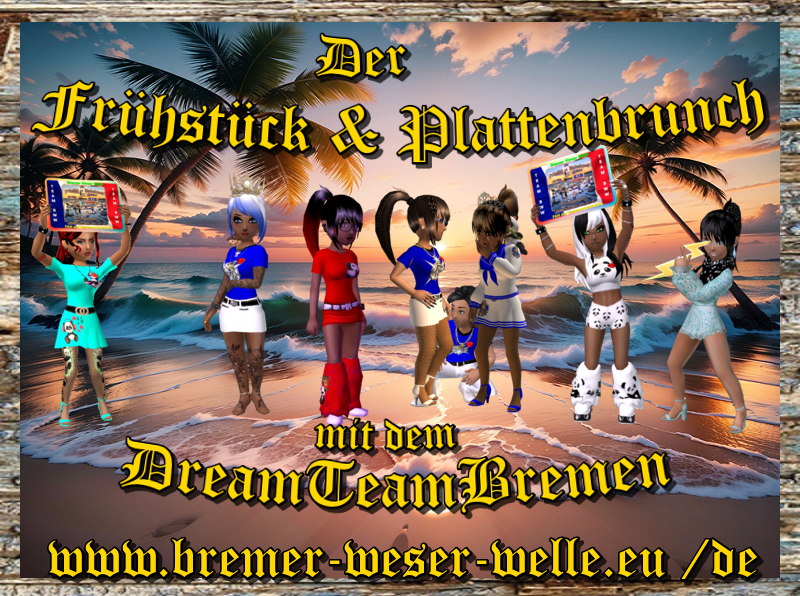 Der sehr beliebte Fr&uuml;hst&uuml;ck & Plattenbrunch mit Euren DreamTeamBremen