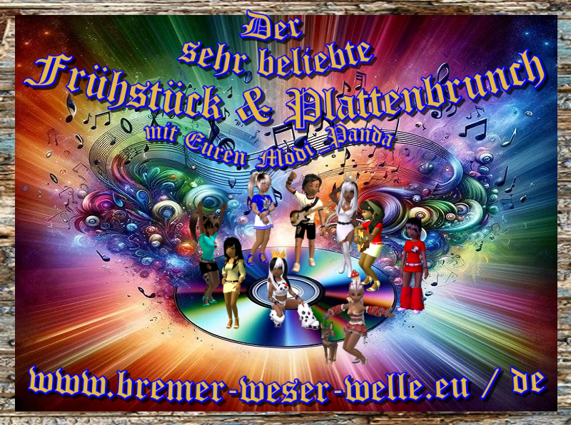 Der beliebte Fr&uuml;hst&uuml;ck & Plattenbrunch mit Euren Modi_Panda