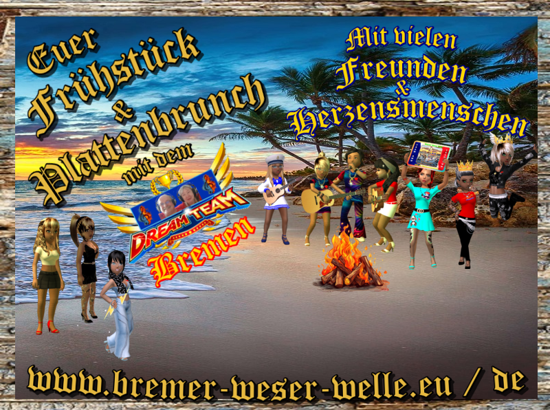 Der beliebte Frühstück & Plattenbrunch mit dem DreamTeamBremen